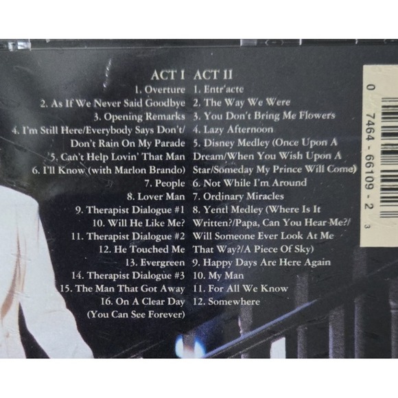 Barbra Streisand The Concert Live Madison Square Garden 2 CD Set New Sealed - Picture 3 of 8